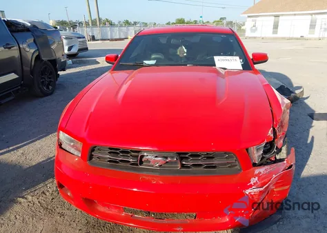 2012 Ford Mustang V6 Premium z USA, uszkodzony, nr VIN 1ZVBP8AM2C5232916